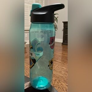 Zak! Harry Potter Hogwarts 20oz Flip Top Water Bottle Slytherin Hufflepuff